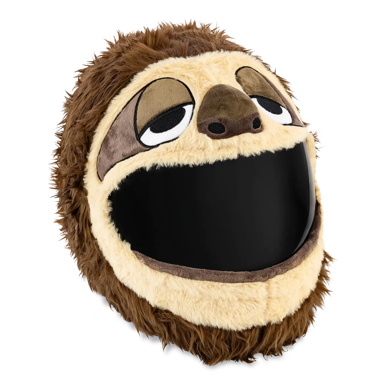 Moto Loot Sloth Motorcycle Helmet Cover - Unique Eye-Catching Design, Anti-Slip Lining, Machine Washable, One Size Fits Most Helmets