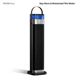 23-Inch PTC Electric Space Heater with Humidifier 2000W Fast Heating Remote Control 12H Timer Overheat Protection for Indoor Use Winter Home Heater Bedroom humidifier for bedroom