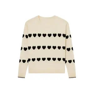 Lisa Todd - Love Track Heart Sweater