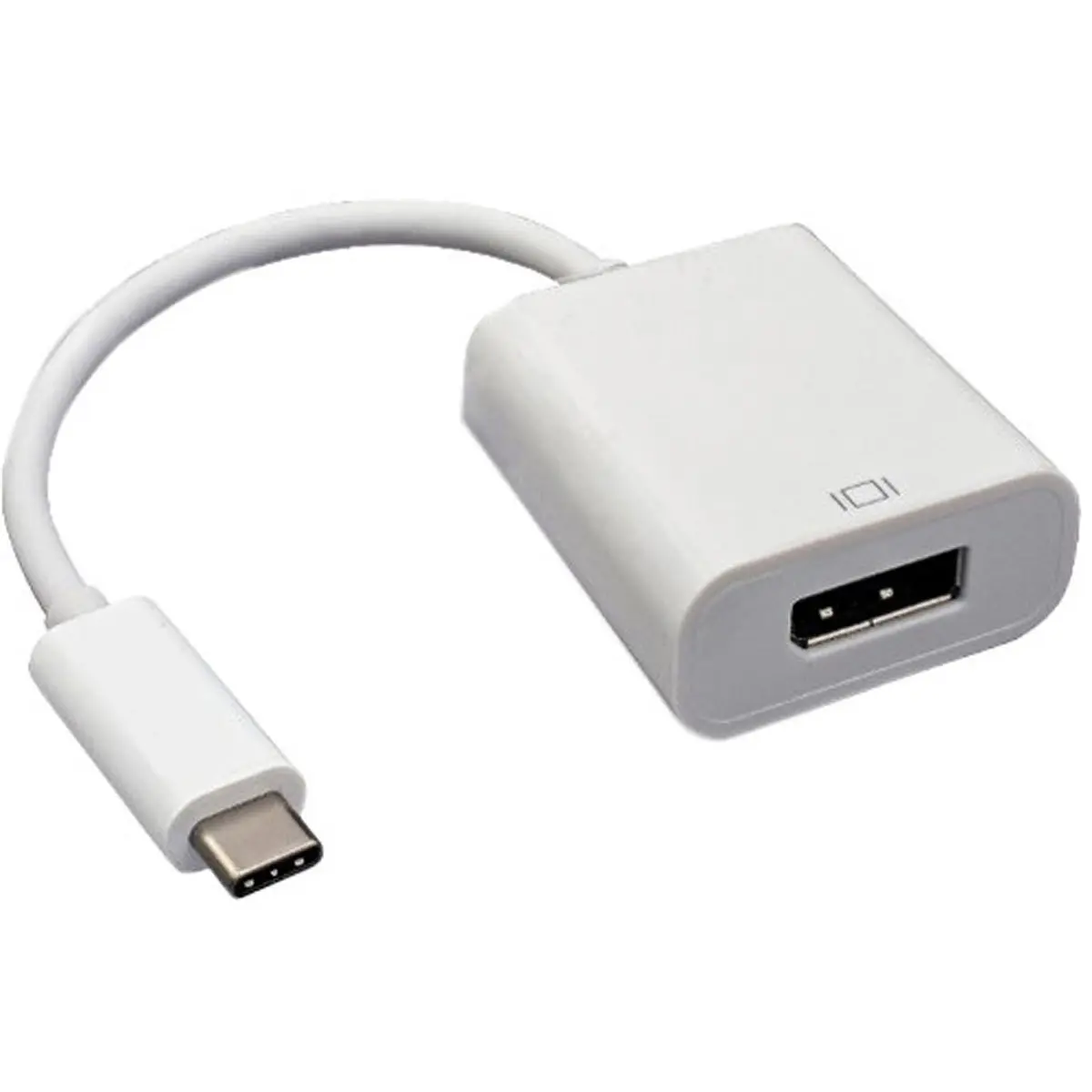 Tera Grand USB 3.1 Type-C Male to DisplayPort Female Adapter - White, Digital Devices Accessories for Audio & Video Connectivity
