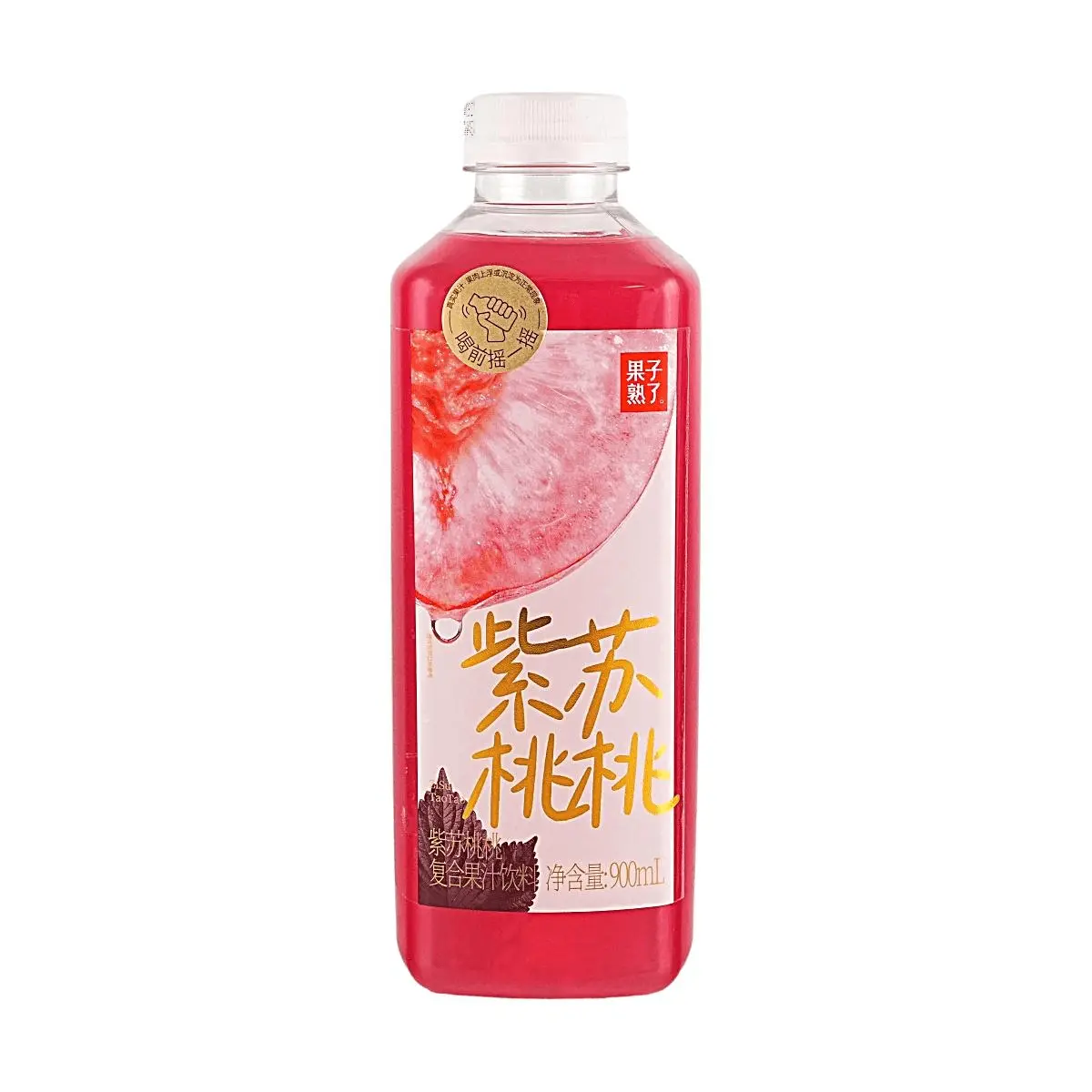 GZSL Perilla Peach Juice Drink 900ml - Rich Fruity Aroma, Refreshing & Delicious GZSL Perilla Peach Juice Drink 900ml - Rich Fruity Aroma, Refreshing & Delicious