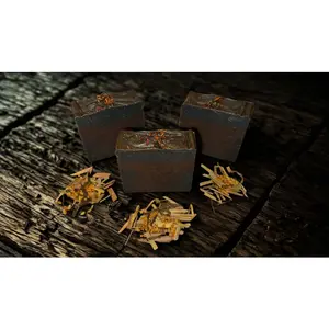 Smoky Amber Woods Luxury Artisan Soap Bar