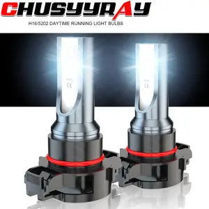 6000K LED Daytime Running Light DRL Bulb For Cadillac Escalade ESV EST 2007 2008 2009 2010 2011 2012 2013 2014 Easy Installation Led Headlight Bulbs