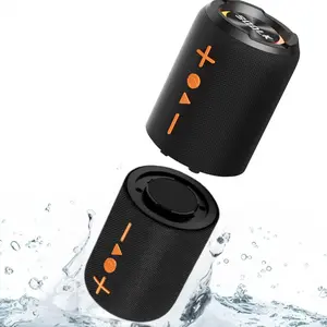 2 in 1 Splittable Bluetooth Speaker, Waterproof Split Portable Wireless Speaker with 20W Loud Stereo Sound ,Bluetooth V5.3, 24H Playtime, Multiple pairing for Home,Outdoor or Travel，home outdoor speaker with light loud sound split magnetic speaker double