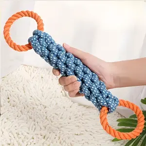 Durable Dog Toy Chew Resistant Rope Knots for Small Medium Large Dogs Teddy Golden Retriever Bichon Frise Pet Supplies