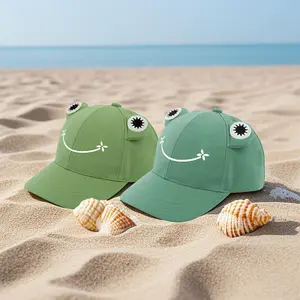 Hat Adults Frog Bucket Hat Travel Beach Festival Summer Sun Hat Dress up Party Animal Headwear
