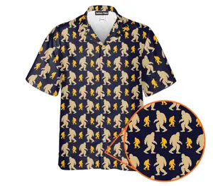 Bigfoot Sasquatch - Golf Hawaiian Shirt