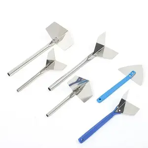 Stainless Steel Inside & Outside Corner Trowel Set - Drywall, Plaster, Skim Coat & Texture Finishing Tool for Smooth Wall Corners