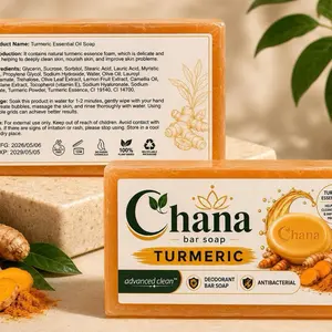 Turmeric Glow Bar, Natural Turmeric-Infused Skincare Bar for Gentle Cleansing & Radiant Complexion