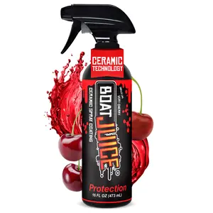 Boat Juice Protection Ceramic Coating Spray - 2in1 Superior Shine and Protection - Very Cherry Scent - 16oz
