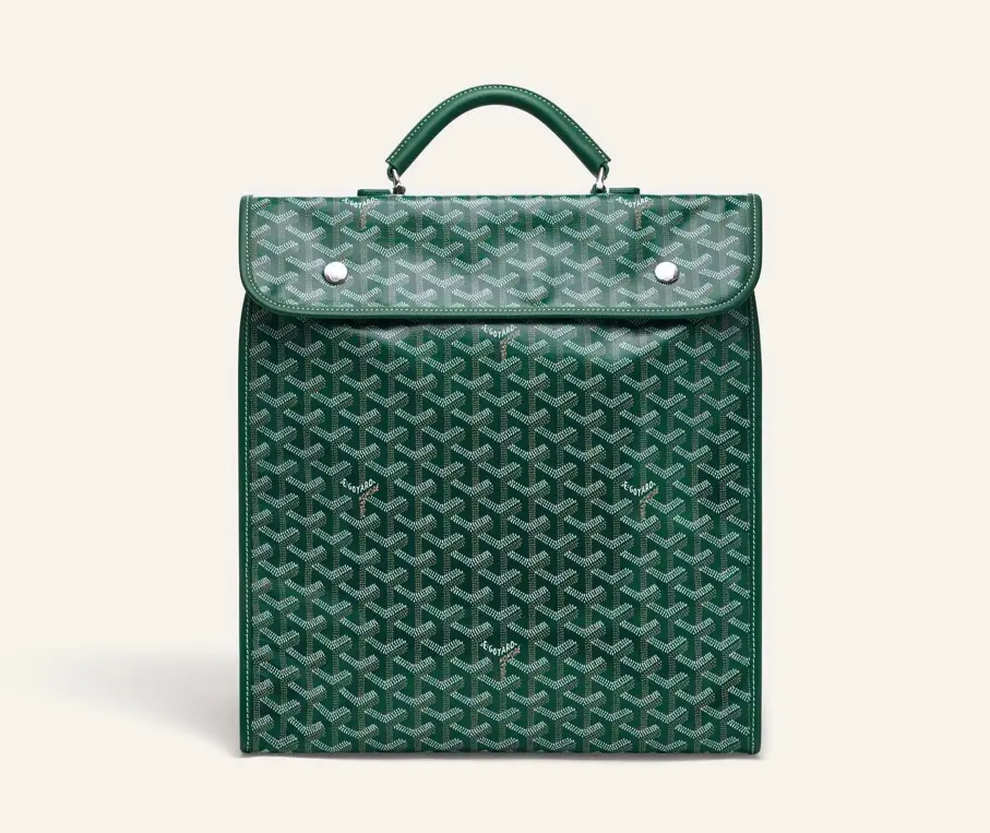 Pre-owned Goyard Saint Léger Green Backpack 2604332