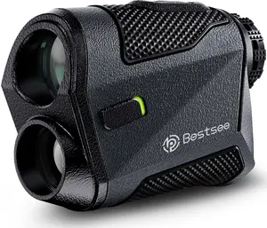 Bestsee Golf Rangefinder with Slope 1200 Yards High Precision Flag Pole Locking Vibration 7X Magnification USB-C Rechargeable Magnet Strip