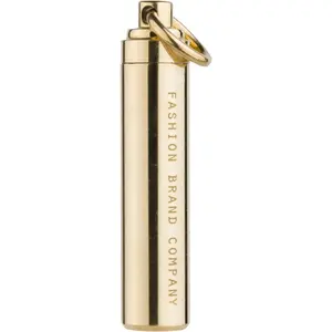 FASHION BRAND COMPANY Brass Pill Holder Keychain