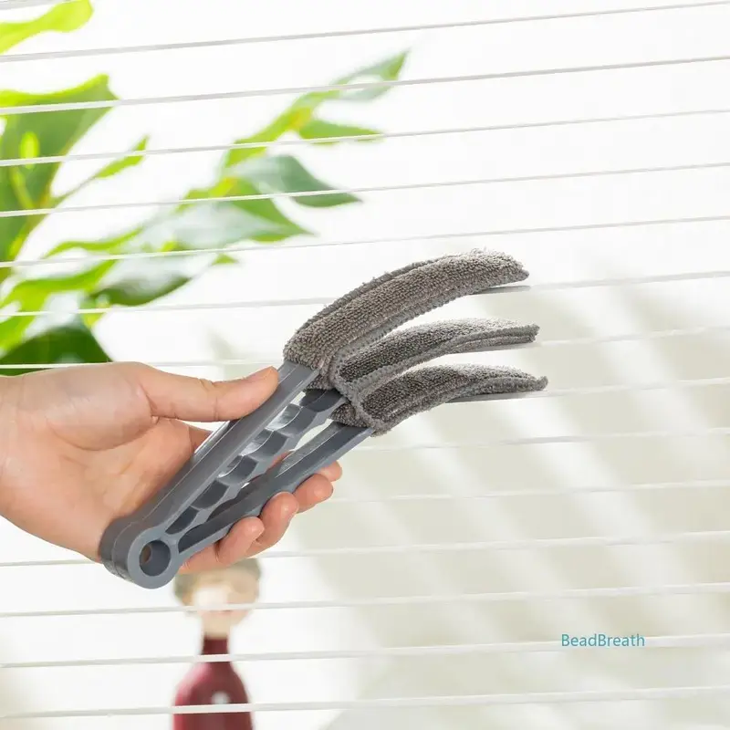 Window Blind Cleaner Duster Brush - Blind Cleaner Tools for Window Shutters Blind Air Conditioner Jalousie Dust
