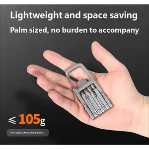 13 in 1 Multifunctional Folding Tool 1/4 Sets Stainless Steel Combination Tool & Portable Outdoor Bottle Opener & Kitchen Utensils & Gadgets & Dealsforyoudays Portable Stainless Steel Camera Tool Foldable Screwdriver Box Opener With Hanging Buckle