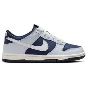 Nike Dunk Low Football Grey Midnight Navy (GS) (kids) by StockX