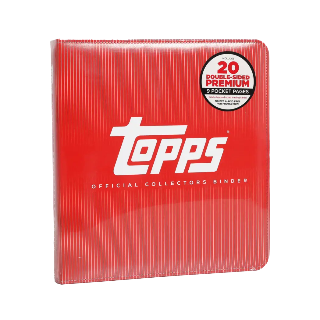 2026 Topps Series 2 Baseball Value Box + Red Collectors Binder Bundle