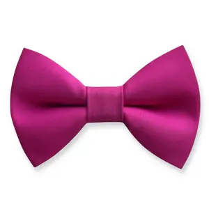 Fuchsia Pink Bow Tie