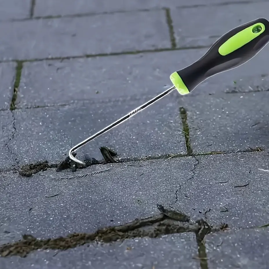 2pcs The Sturdy And Durable Weeding Hook Is a Great Helper for The Garden Accessories, Easily Tidying Up Weeds And Moss in The Paving Joints, Made of Metal