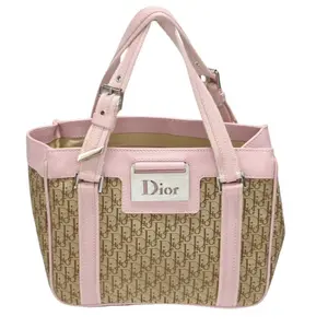Pre-owned Dior Canvas Tote Bags Street Chic Tote