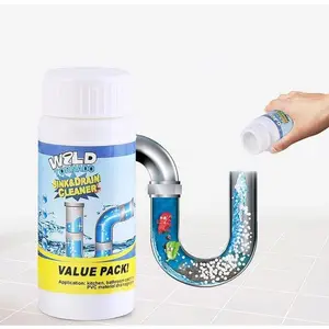Hydrate Powerful Sink & Drain Blockage Cleaner Powder Cleaning Tool,Drain Cleaner & Clog, Automatic Toilet Blockage Cleaner