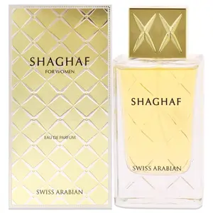 Swiss Arabian Shaghaf for Women – 2.5 oz EDP Spray – Luxury Perfume for Women from Dubai – Long-Lasting, Seductive Fragrance – Feminine Signature Scent with a Soft Oriental Touch