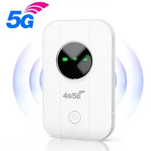 5G/4G Portable WiFi Hotspot Mobile Router,4G/5G LTE Mobile Hotspot,300Mbps, High Speed Wifi, Portable WiFi Hotspot for Travel,Supports 10+ Devices,Hotspot Device