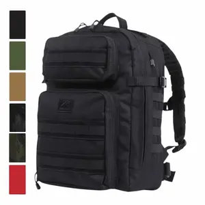 Rothco Fast Mover Tactical Built-In Organizer Backpack, 34L Unisex Adult Backpack, 600D Polyester, Waterproof, 3 Mesh Pockets, MOLLE-Compatible PALS Webbing for Tactical Outdoor Use, Built-In Organizer Backpacks