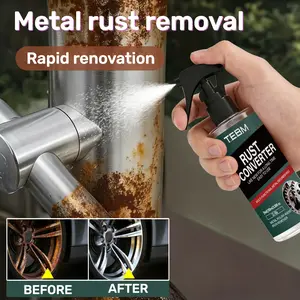 Metal Restoration Rust Remover Spray, Quick Rust Dissolver, No Sanding Needed, Ideal for Car Parts, Metal Tools, DIY Friendly, Effective Surface Recovery, Rust Converter, Rust Removal Spray