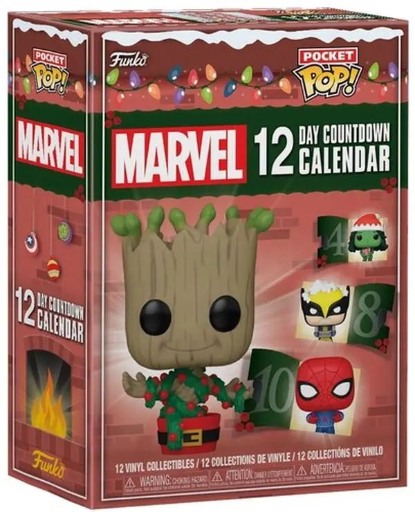 FUNKO Advent Calendar: Marvel 12-Day Countdown Calendar 2024  [COLLECTIBLES] Calendar, Vinyl figurine/statue