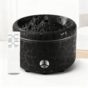Your All-Space Wellness Companion: 500ml Large Aroma Diffuser with Remote, 2 Mist Settings & Color Changing Lights for Any Room