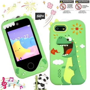 Kids Smartphone Toy for Boys & Girls Age 3-12, 2.8" Touch Screen, Dual Camera Fun, Multifunction Games and Music Player for Christmas Birthday (with 32GB Card)