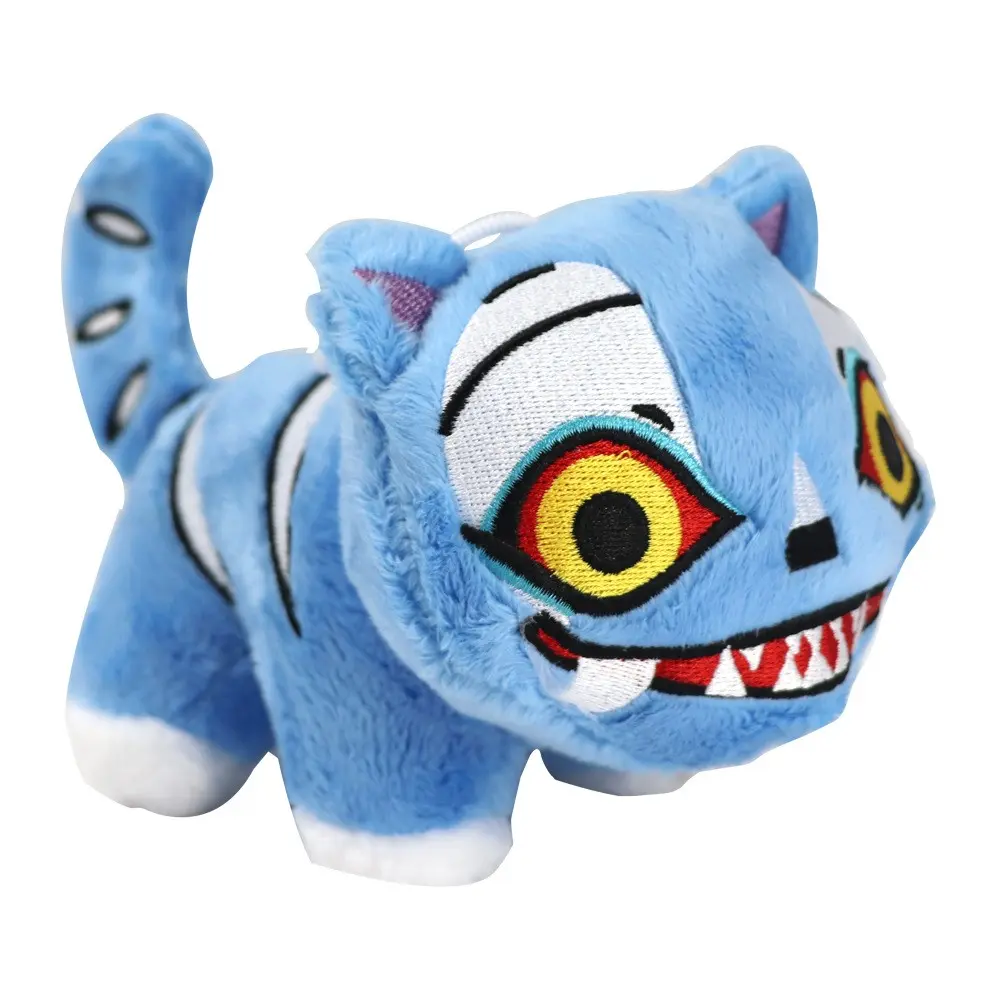 Plush Toy Doll, Blue Small Tiger Plushie, Soft Stuffed Animal, Soft Adorable Stuffed, Perfect Gift for Kids, Stuffed Animal Gifts, Cute and Comfortable Plaything, Soft Cuddly Gift