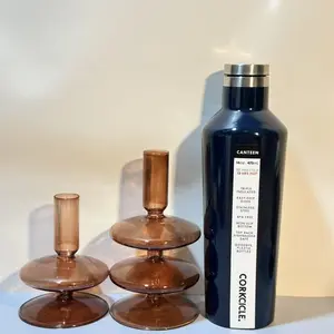 Corkcicle 16oz Navy Blue Insulated Canteen Portable for Business Travel & Daily Commute 16oz Capacity Insulated for Cold or Hot Drinks life tumbler cup holiday use