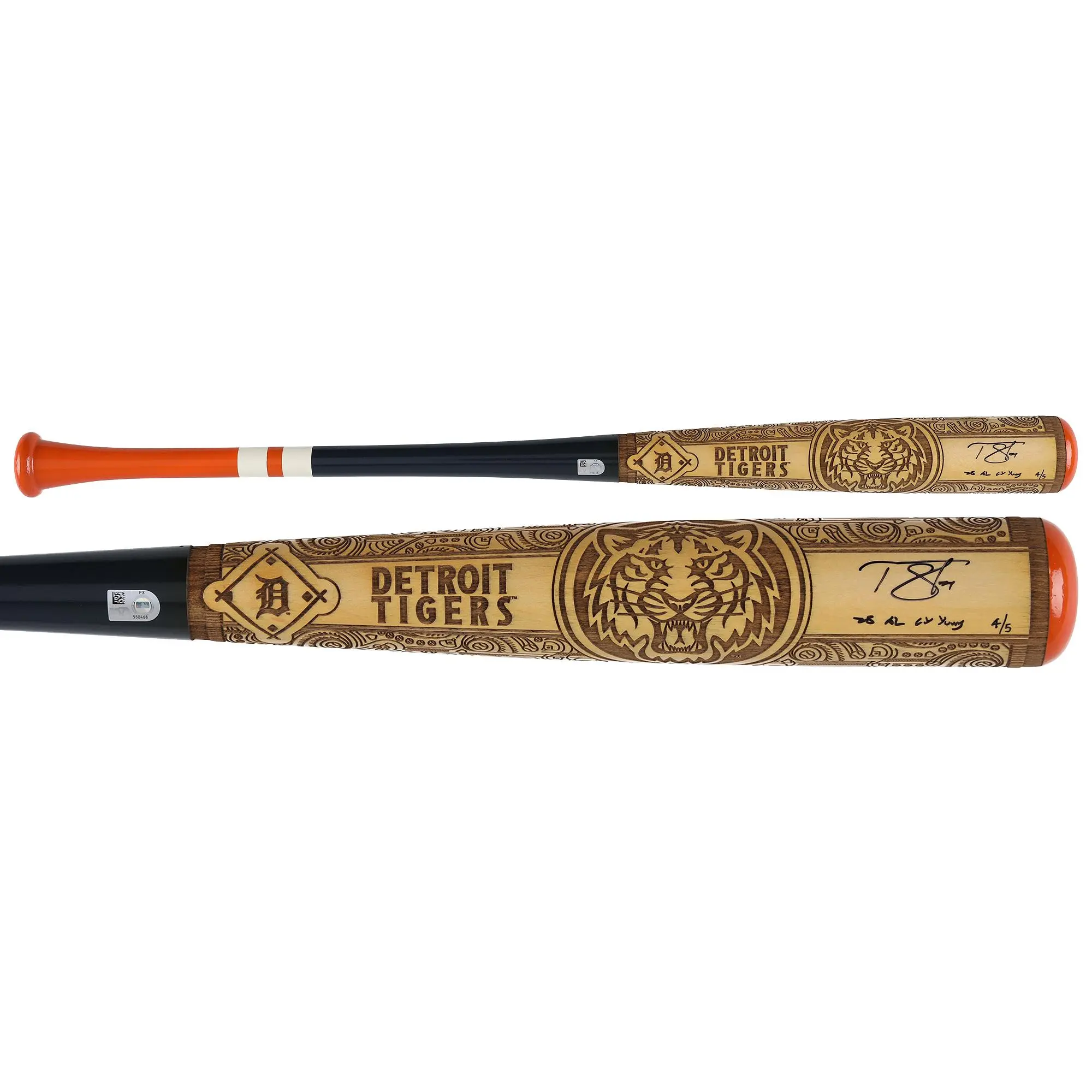 Tarik Skubal Detroit Tigers Autographed Pillbox Bat Company Bat with "25 AL Cy Young" Inscription - Limited Edition of 5 - Fanatics Authentic Certified