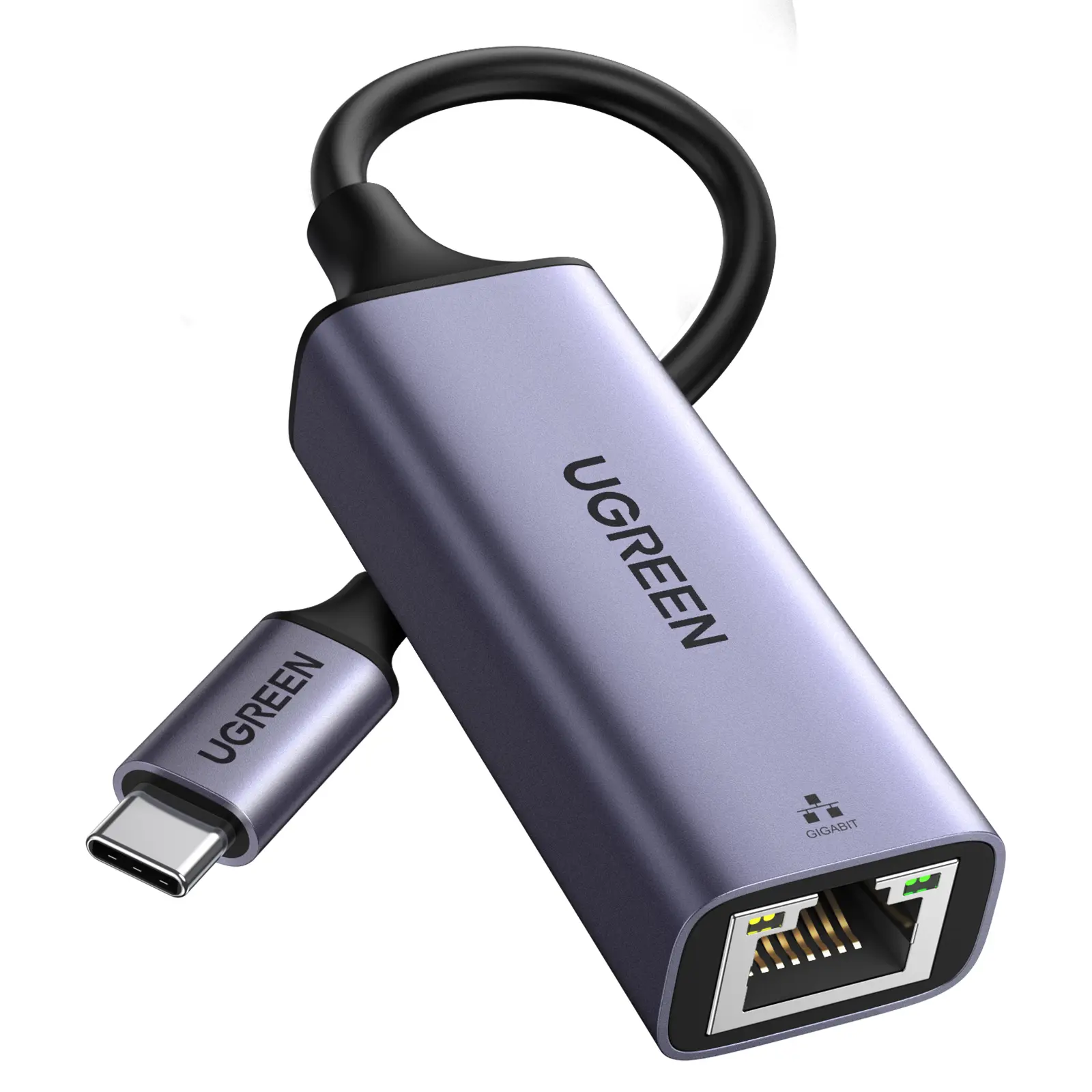 UGREEN USB C to Ethernet Adapter, Plug and Play 1Gbps Ethernet Adapter, Aluminum Case, (Thunderbolt 4/3 Compatible) to RJ45 Network Dongle, Compatible for MacBook Pro/Air, iPhone 16 Pro/Max, iPad, XPS summerwins
