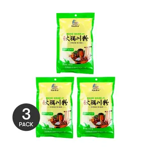 TONGYUFENFANG Hot Pot Wide Noodles 3 Pack 8.5 oz Each - Authentic Sichuan Flavor