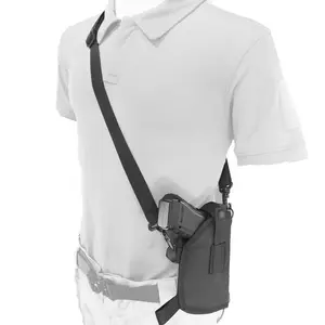 Sling Shoulder Gun Holster Fits Handgun with Laser or Light Attachment Horizontal Vertical Ambidextrous Carry