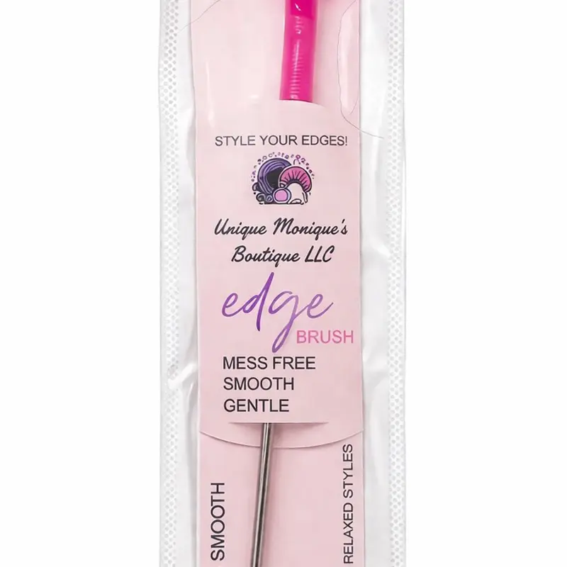 Double-Sided Edge Brush – Smooth & Style Baby Hairs with Precision | Mess-Free Finish