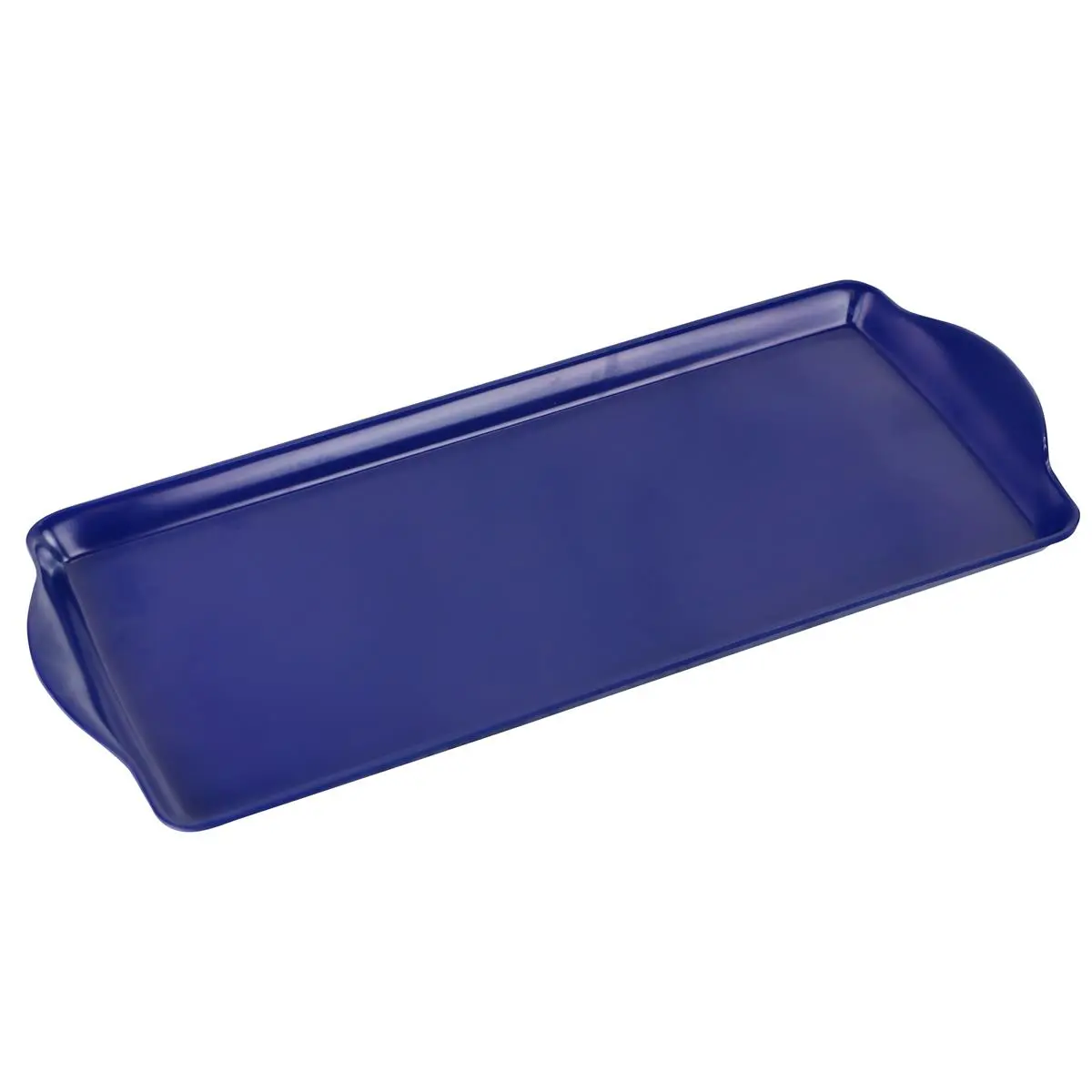 Reston Lloyd Melamine Plastic Tidbit Tray, BPA-Free, Food Safe, Multipurpose Platter Serving Tray, Bathroom/Table Organizer