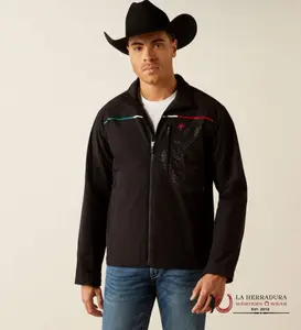 ARIAT JACKET BLACK PIONEER STRETCHSHELL MEXICO JACKET-10054234
