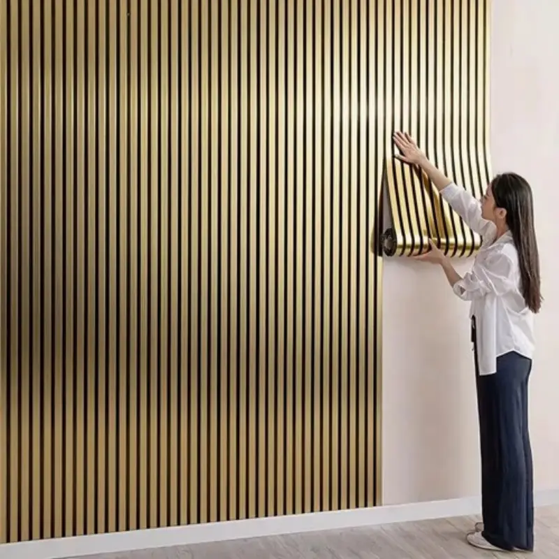 1 Roll 3D Mesh Wallpaper, 118.1 Inch x 15.74 Inch, Self-adhesive Peel and Stick, Mirror Reflection Texture, perfect for TV Background, Sofa Background, Living Room Bedroom Wall Decor, Decorative Wallpaper, Modern Wallpaper, Living Room Wallpaper