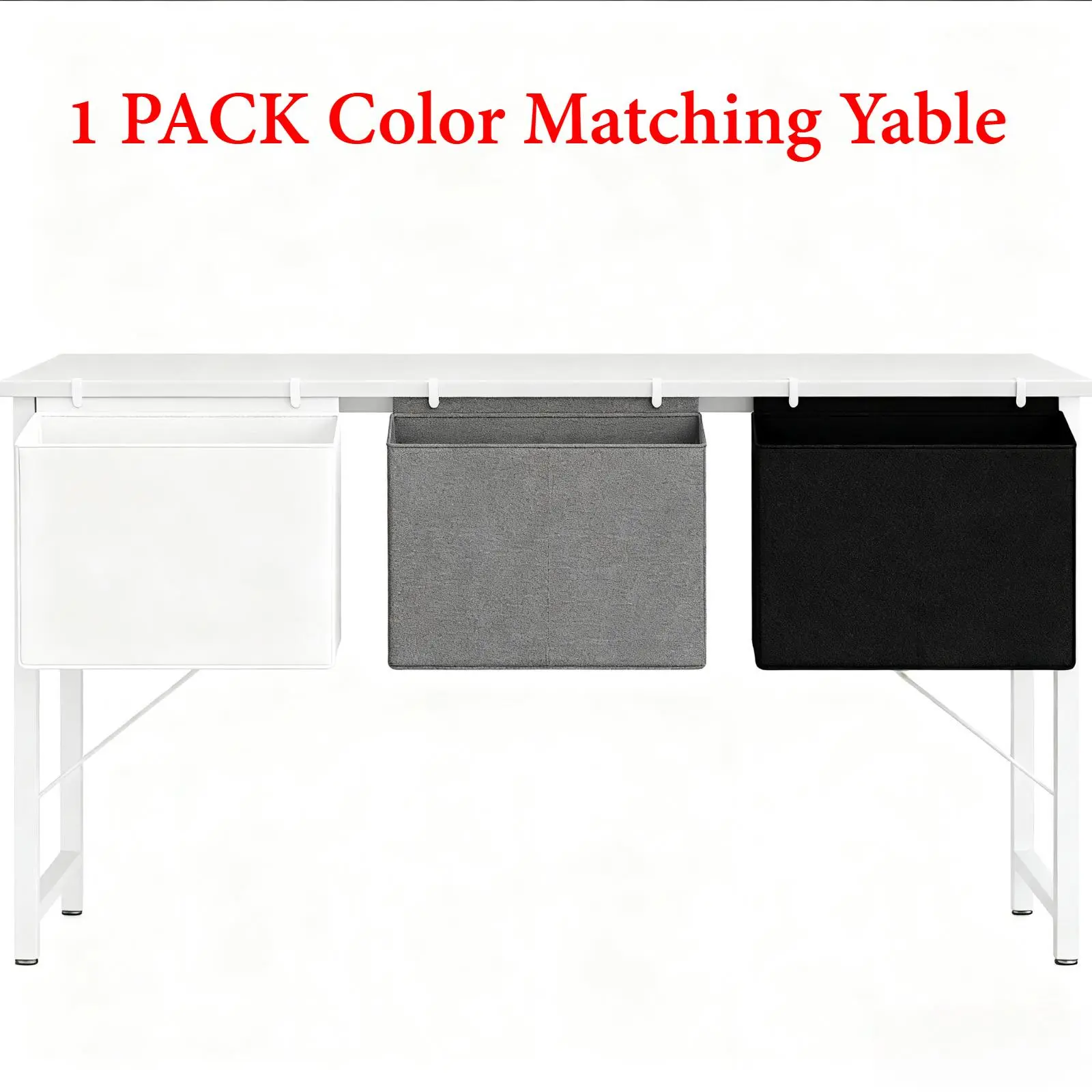 Giigle Color Matching Table Storage Box – Free Gift with Table Purchase, Not for Sale Separately Shipping With Desk Organiser Pack jewelry organizer makeup organizer jewelry box adhd organization products