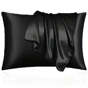 Luxurious Soft Satin Pillowcases Set, Ultimate Comfort, Smooth Texture, Fashion Design, Hypoallergenic Material, Easy Care, No Pillows Included