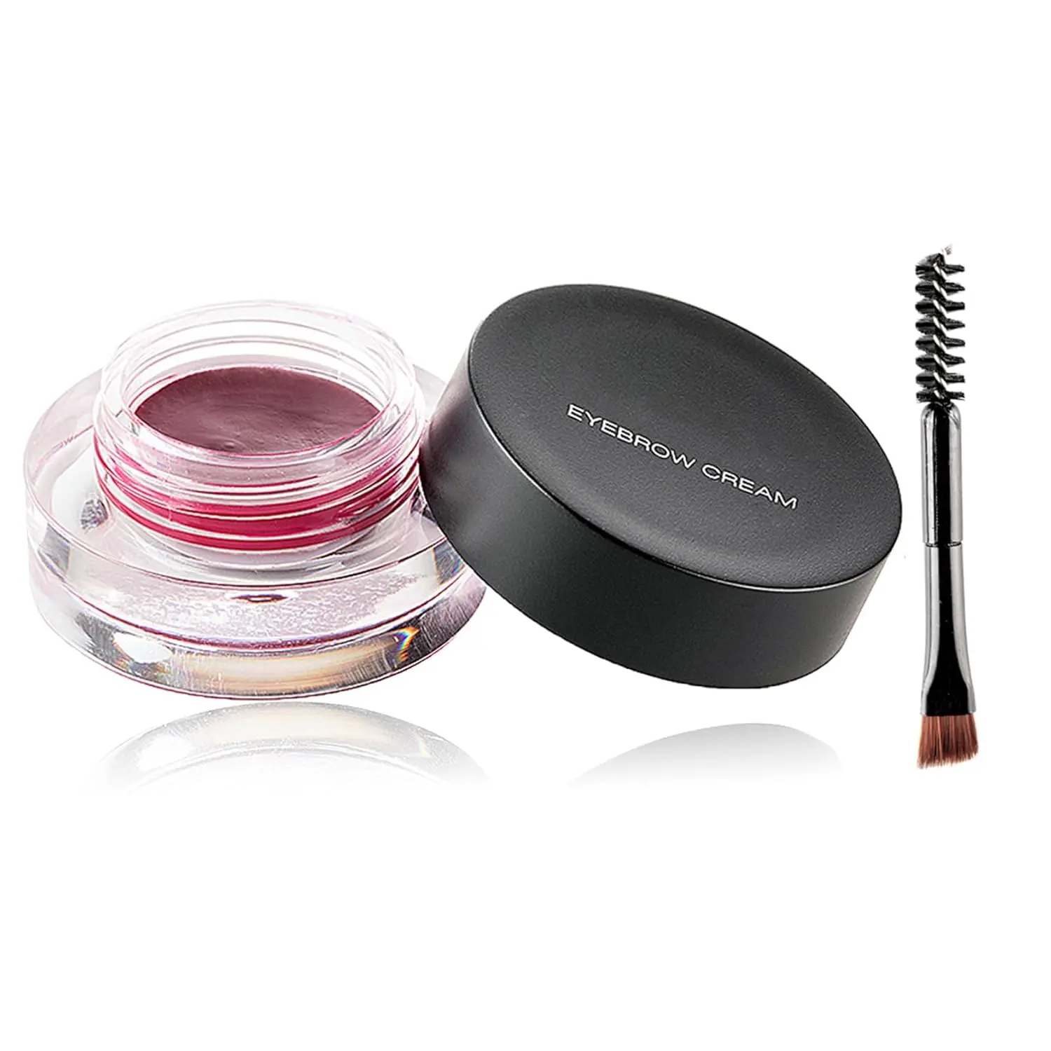 Eyebrow Cream Pomade with Brush - Long-Lasting, Waterproof Brow Makeup that Defines Brows with a Natural Finish, Safe for Oily & Normal Skin, Soft Natural Look, Multiple Shades, Eyebrow Makeup Gel, Waterproof Eyebrow Creams