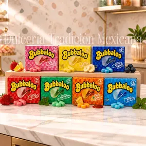Bubbaloo chewing gum box of 47 pieces. Choose your favorite flavor.