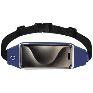 Sport Waist Bag with Touchscreen Window, Lightweight Waterproof Running Belt, Unisex Mobile Pouch for Jogging, Hiking, Fitness Training, Jogging Equipment