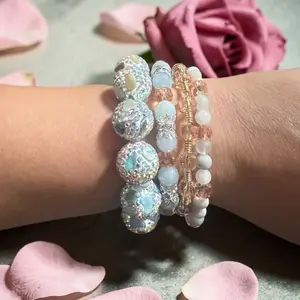 March 2026 Aquamarine Bracelet/Bangle Bundle