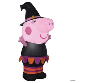 RC Home Decor 42" Peppa Pig Halloween Inflatable