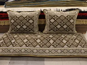 Luxury BROWN Afghan Toshak Cover Set BR03 | Velvet High Quality | Custom Made Toshak Set